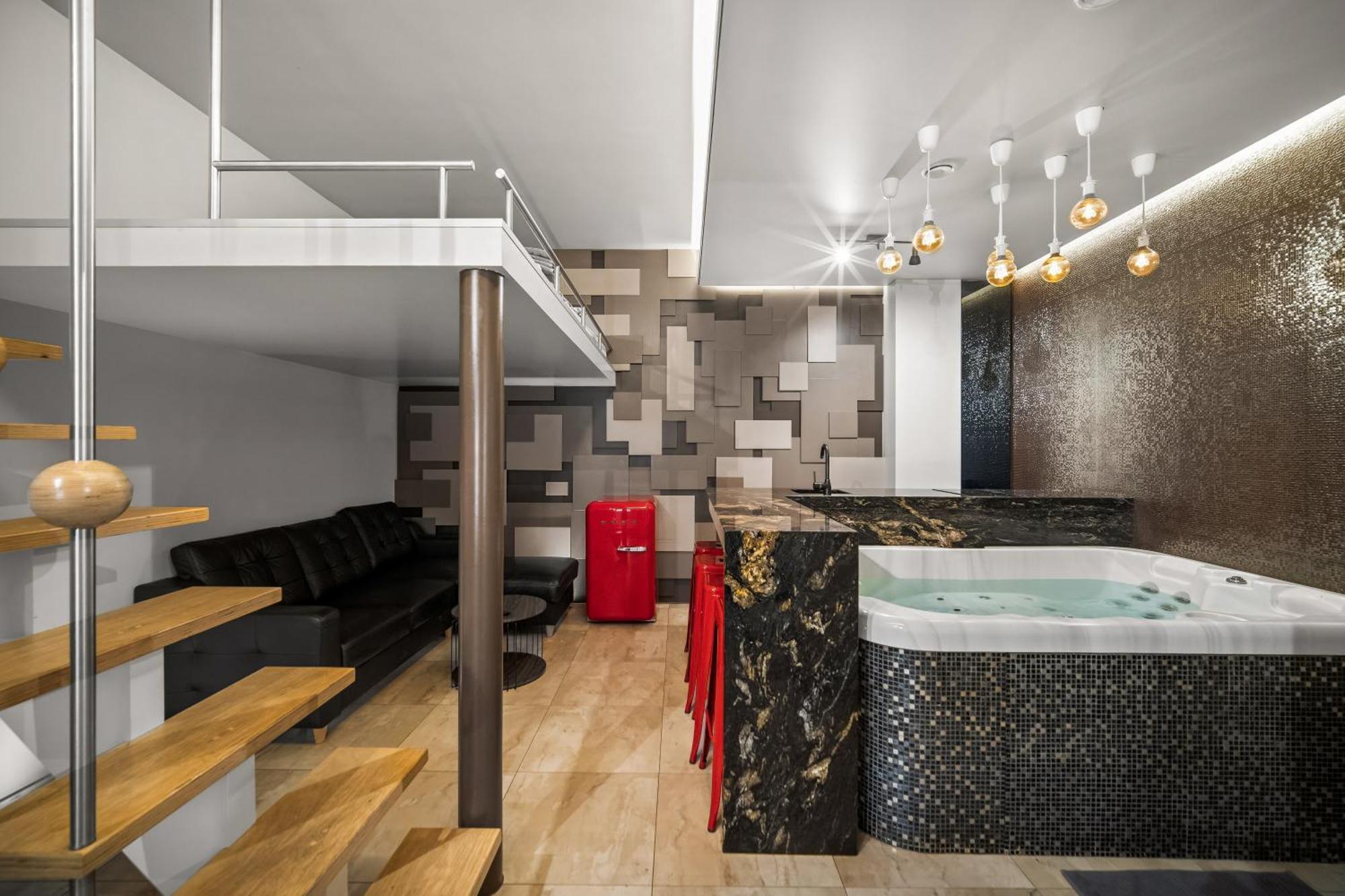 Secret Lounge - Cozy Studio With Sauna And Jacuzzi Βίλνιους Εξωτερικό φωτογραφία